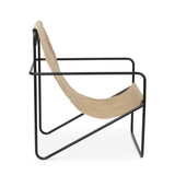 Lounge Chair – Desert black/solid cashmere von Ferm Living