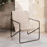 Lounge Chair – Desert black/solid cashmere