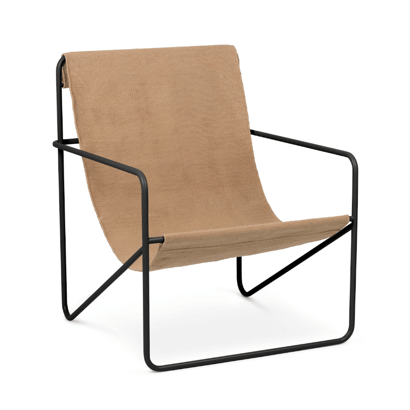 Lounge Chair – Desert black/solid cashmere