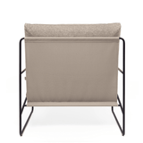 Lounge Chair - Desert Dolce black/dark sand von Ferm Living