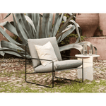 Lounge Chair - Desert Dolce black/dark sand von Ferm Living