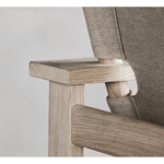 Lounge Chair - The Canvas Chair Oak soap von Fredericia