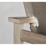 Lounge Chair - The Canvas Chair Oak soap von Fredericia