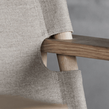 Lounge Chair - The Canvas Chair Oak soap von Fredericia