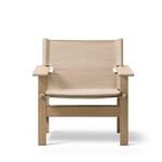 Lounge Chair - The Canvas Chair Oak soap von Fredericia