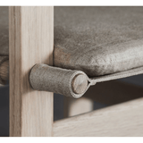 Lounge Chair - The Canvas Chair Oak soap von Fredericia