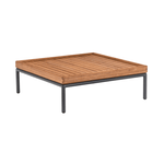 Lounge Tisch - Level grau/natur von Houe