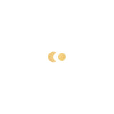 LULU Copenhagen - Ohrring Family To The Moon And Back Gold

