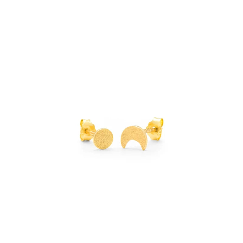 LULU Copenhagen - Ohrring Family To The Moon And Back Gold
