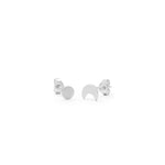 LULU Copenhagen - Ohrring Family To The Moon And Back Silber