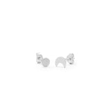 LULU Copenhagen - Ohrring Family To The Moon And Back Silber