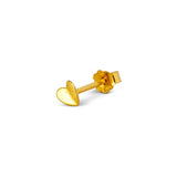 LULU Copenhagen - Ohrring Heart wings Gold