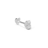 LULU Copenhagen - Boucle d'oreille Heart wings Argent