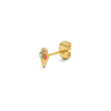 LULU Copenhagen - Ohrring Ice cone Crystal Gold