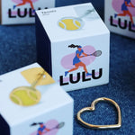 LULU Copenhagen - Ohrring Tennis Silber
