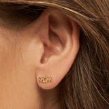 LULU Copenhagen - Ohrring Word Mom Gold