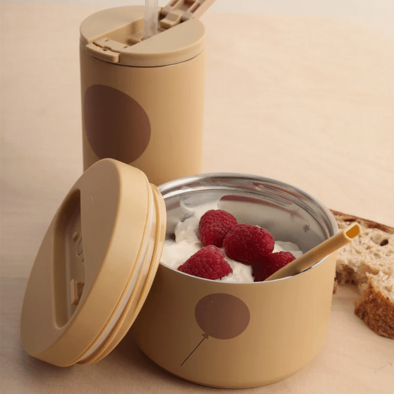 Lunch Box - Thermo beige von Design Letters