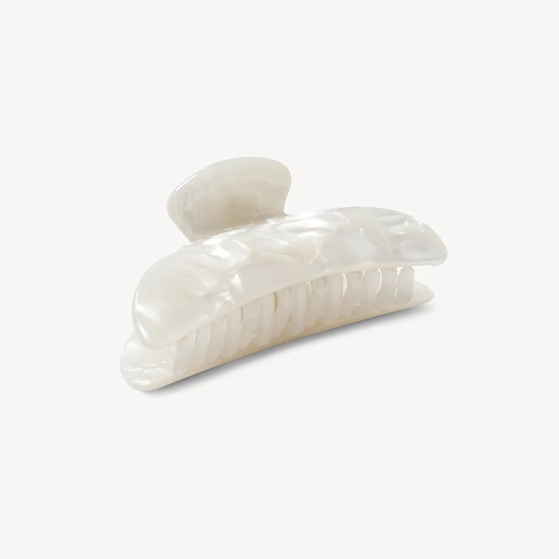 Machete - Haarklammer Midi Heirloom Claw White Shell