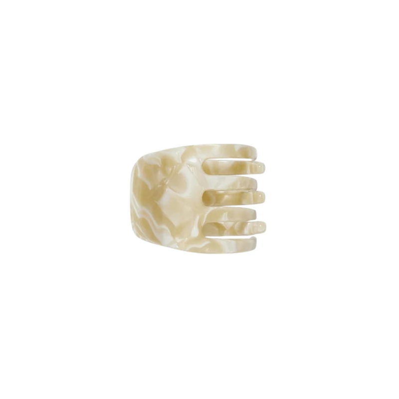 Machete - Haarklammer Mini Claw Elfenbein