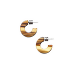 Machete - Ohrringe Hoops Muse Tiger s Eye