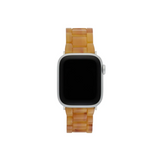Machete - Uhrenarmband Apple Cognac/Silber