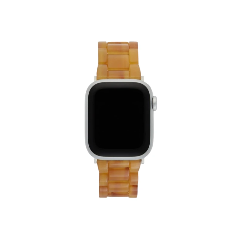 Machete - Uhrenarmband Apple Cognac/Silber
