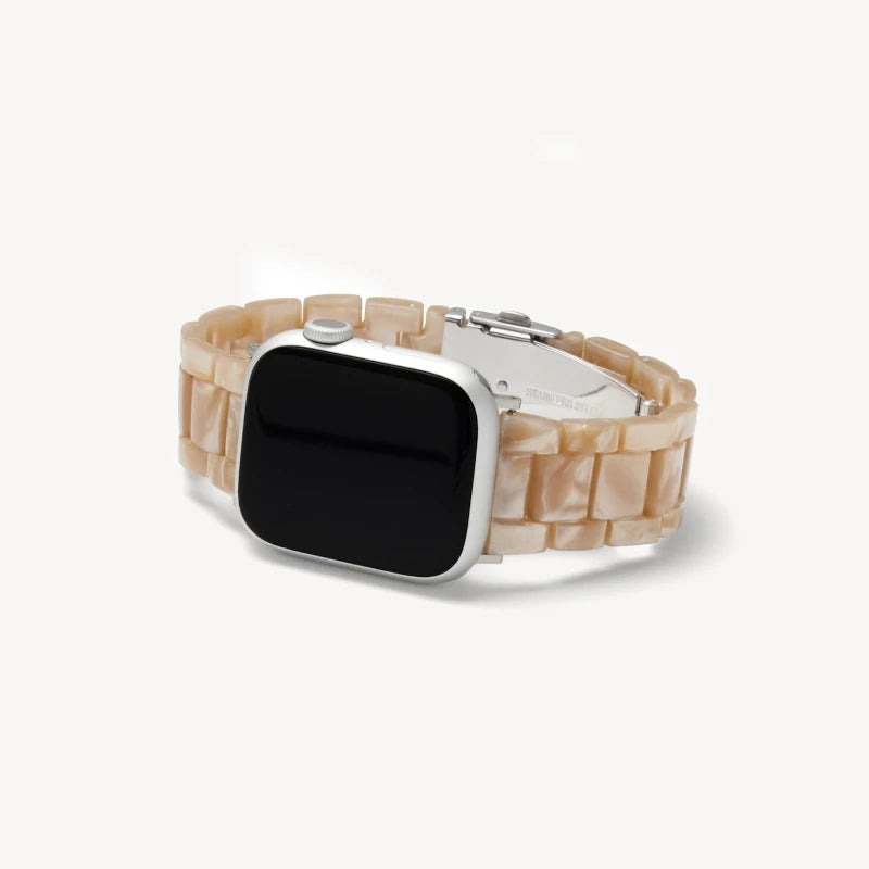 Machete - Uhrenarmband Apple Sand/Schwarz