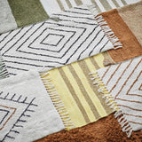 Madam Stoltz - Badematte Seagrass natural/yellow
