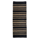 Madam Stoltz - Teppichläufer Seagrass natural/black