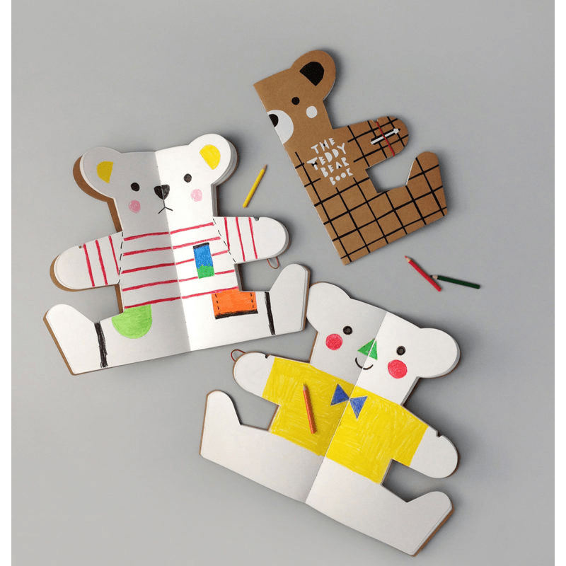 Malblock - The teddy bear book von Rock & Pebble