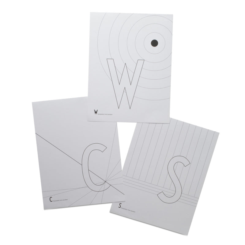 Malbuch - ABC von Design Letters