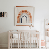 Wandbild Regenbogen Leder