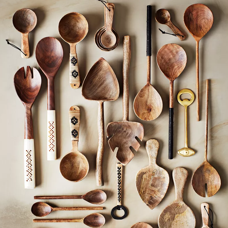 Messlöffel Holz 4er Set von Madam Stoltz