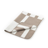 MiaCara - Dog Blanket Blocco Taupe/Natural L