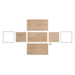 MOEBE - Box Storage Oak/black


