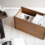 MOEBE - Box Storage Oak/black

