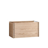 MOEBE - Box Storage Oak/black

