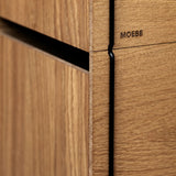 MOEBE - Box Storage Oak/black

