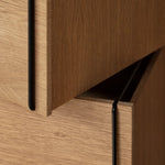 MOEBE - Box Storage Oak/black


