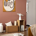MOEBE - Box Storage Oak/black

