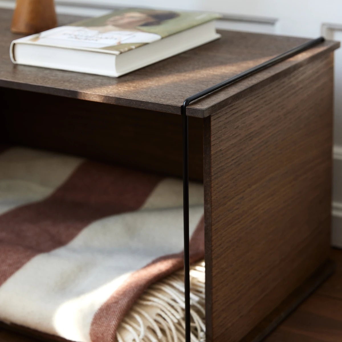 MOEBE - Box Storage Smoked Oak/black