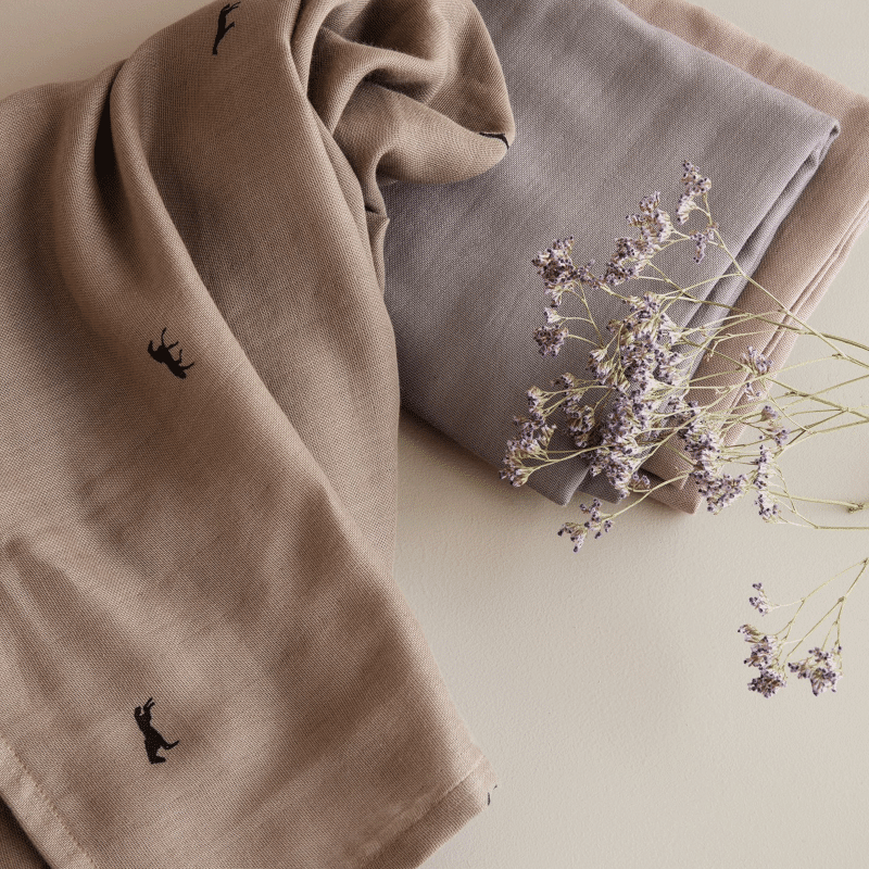 Muslin Squares - Horse braun von Ferm Living