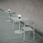New Works - Bistrotisch May Light Grey 90