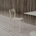 New Works - Bistrotisch May Light Grey 70