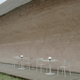 New Works - Bistrotisch May Light Grey 90