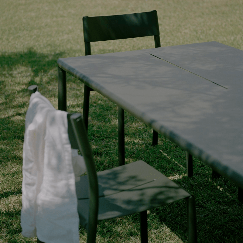 New Works - Stuhl May Dark Green