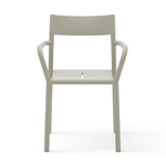New Works - Stuhl mit Armlehne May Light Grey