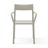 New Works - Stuhl mit Armlehne May Light Grey