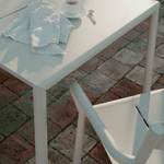New Works - Tisch May Light Grey 170