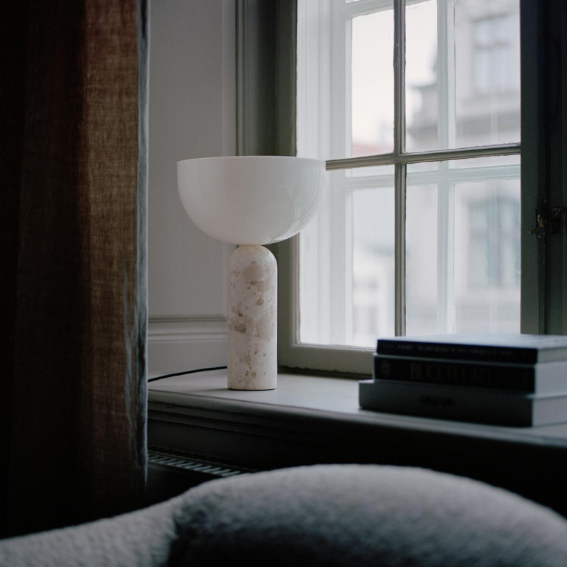 New Works - Tischleuchte Kizu Kunis Breccia Marble L